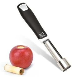 Pple Corer Stainless Steel With Soft Rubber Handle, Apple Corer Tool For Pears, Bell Peppers, Kitchen Gadget Tool For Apple Core Remover Tool, Apple Peeler And Corer