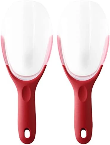 Magnetic Ice Scoop, Contoured Translucent Flexi-Plastic With Soft Grip Handle For Ice, Flour, Rice, Popcorn, Pet Food, Black 11 Magnetic Ice Scoop, Contoured Translucent Flexi-Plastic With Soft Grip Handle For Ice, Flour, Rice, Popcorn, Pet Food, Black - Image 11