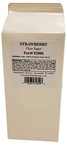 82006 Cotton Candy Floss, 3.25 Lb, Pink Strawberry