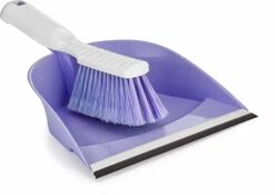 Flora & Flosoft Handheld Practical Dustpan With Broomset, Assorted, One Size