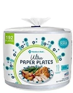Ultra Paper Plate - 10 1/16-192 Ct.