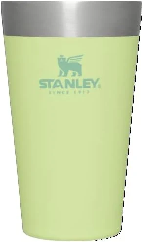 Stanley Adventure Inulsated Stacking Beer Pint Glass, 16oz Stainless Steel Double Wall Rugged Metal Drinking Tumbler (Hammertone Green) 12 Stanley Adventure Inulsated Stacking Beer Pint Glass, 16oz Stainless Steel Double Wall Rugged Metal Drinking Tumbler (Hammertone Green) - Image 12