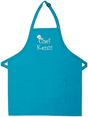 THE APRONPLACE Personalized Embroidered Chef Any Name Adult Apron 12 THE APRONPLACE Personalized Embroidered Chef Any Name Adult Apron - Image 12