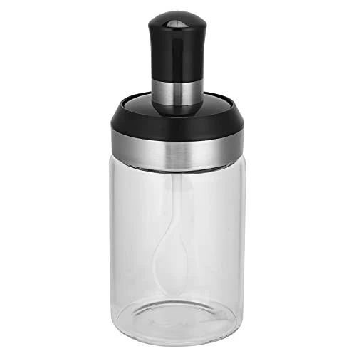 DAUERHAFT Glass Spice Jars, Transparent Design Thick Seasoning Bottle Transparent Glass Kitchen Supplies For Storing Sugar For Kitchen 1 DAUERHAFT Glass Spice Jars, Transparent Design Thick Seasoning Bottle Transparent Glass Kitchen Supplies For Storing Sugar For Kitchen
