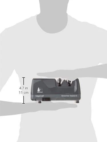 'sChoice M42E Diamond Hone Knife Shapener, 2-Stage, Gray 2 'sChoice M42E Diamond Hone Knife Shapener, 2-Stage, Gray - Image 2