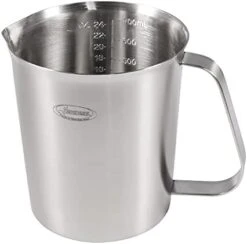 Measuring Cup, [Upgraded, 3 Measurement Scales, Including Cup Scale, ML Scale, Ounce Scale], Newness Stainless Steel Measuring Cup With Marking With Handle, 16 Ounces (0.5 Liter, 2 Cup) -Peugeot Shop 31FVihdyTRS. AC