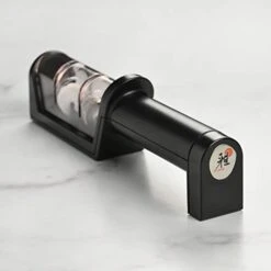 MIYABI Mizu SG2 Knife & Sharpener Set, 4 Piece -Peugeot Shop 31FjRdt8haL