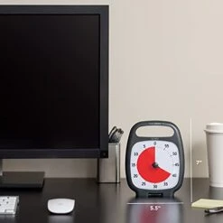 PLUS 60 Minute Desk Visual Timer - Countdown Timer With Portable Handle For Classroom, Office, Homeschooling, Study Tool With Silent Operation (Charcoal) 13 PLUS 60 Minute Desk Visual Timer - Countdown Timer With Portable Handle For Classroom, Office, Homeschooling, Study Tool With Silent Operation (Charcoal) -Peugeot Shop 31FwzxEmhSL
