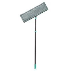 Super-Absorbent Microfibre Extendable Flat Floor Mop, Grey/Turquoise, 11 Super-Absorbent Microfibre Extendable Flat Floor Mop, Grey/Turquoise, -Peugeot Shop 31FzJAH1LbL