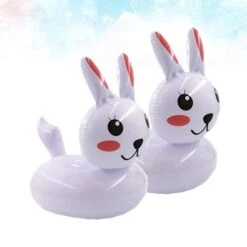 2Pcs Rabbit Pattern Beer Holder Water Surface Inflatable Floating Beer Bottle Holder Floating Beer Tray Mat (White) Party Favor 8 2Pcs Rabbit Pattern Beer Holder Water Surface Inflatable Floating Beer Bottle Holder Floating Beer Tray Mat (White) Party Favor -Peugeot Shop 31GBim15MBL
