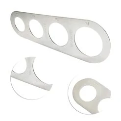 Stainless Steel Spaghetti Measure Tool, Pasta Measurer, Pasta Measuring Tool