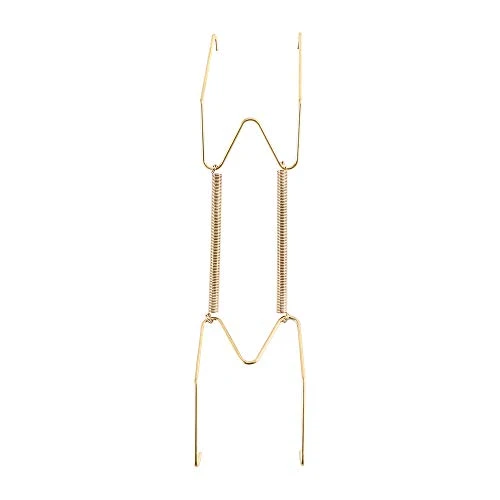 Wall Dish Spring Holder Dismountable Securing Clip Fixed Home Decor Wall Display Golden Dish Decoration Crafts 6/7/8/10/12/14/16 Inch(10 Inch) 1 Wall Dish Spring Holder Dismountable Securing Clip Fixed Home Decor Wall Display Golden Dish Decoration Crafts 6/7/8/10/12/14/16 Inch(10 Inch)