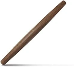 French Rolling Pin (18 Inches) –WoodenRoll Pin For Fondant, Pie Crust, Cookie, Pastry, Dough –Tapered Design & Smooth Construction - Essential Kitchen Utensil -Peugeot Shop 31GwBNMHIS. AC