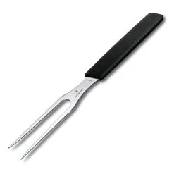 Victorinox Kitchen Swiss Modern 6” Carving Fork, 15cm, Black (black 19-3911tcx)