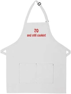 THE APRONPLACE Personalized Apron Embroidered Add Your Own Text, 2 Lines -Peugeot Shop 31HH51MEdjL. AC