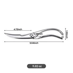 Kitchen Scissors Poultry Shears Stainless Steel Kitchen Shear Ultra Sharp Food Scissors For Bone, Chicken, Meat, Fish, Seafood, BBQ,Vegetables -Peugeot Shop 31HJOS7rKqL