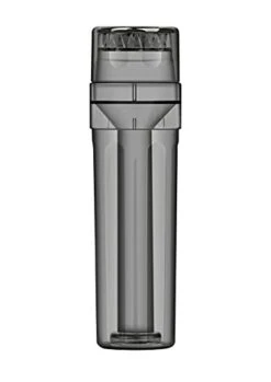 Manual Transparent Herb & Spice Grinder With Herb Filler- Cone Loader Box, Grinder, And Stash.Three In One Pre-rolled Premium Herb Grinder, Convenient Durable Simple And Portable. (Black)