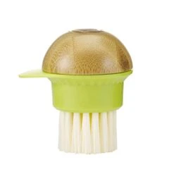 NGuy, 2 In 1 Mushroom Cleaning Brush, Green