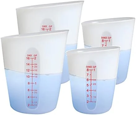 Silicone Measuring Cups Flexible Measure Cups For Epoxy Resin Butter, Chocolate Mixing Plaster Stir Squeeze Pour Baking Cup BPA Free 500 ML + 250 ML (2 PCS) 9 Silicone Measuring Cups Flexible Measure Cups For Epoxy Resin Butter, Chocolate Mixing Plaster Stir Squeeze Pour Baking Cup BPA Free 500 ML + 250 ML (2 PCS) - Image 9