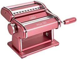 Marcato Atlas 150 Machine, Made In Italy, Red, Includes Pasta Cutter, Hand Crank, And Instructions -Peugeot Shop 31I0ZgTQZsS. AC