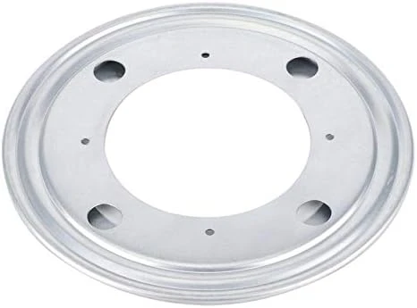 Galvanized Sheet Rotating Swivel Turntable Plate With BallBearing Raceway & 3 Different Diameters For Bar Stools,Chairs,stools(Silver, 5.5 Inch, 12) 6 Galvanized Sheet Rotating Swivel Turntable Plate With BallBearing Raceway & 3 Different Diameters For Bar Stools,Chairs,stools(Silver, 5.5 Inch, 12) - Image 6