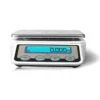 -10 Digital Kitchen Portion Scale - 11lb Electric Kitchen Scale With 0.002lb Readability - Removable Platter & LCD Display - Lb, Oz, G Unit Conversion (AC & Battery Powered)