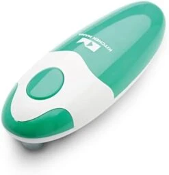 Auto Electric Can Opener: Open Your Cans With A Simple Push Of Button - Automatic, Hands Free, Smooth Edge, Food-Safe, Battery Operated, YES YOU CAN (Red) -Peugeot Shop 31IgFsaQUZL. AC