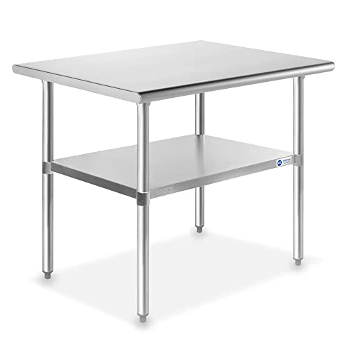 Stainless Steel Work Table 48 X 24 Inches, NSF Commercial Kitchen Prep Table With Under Shelf For Restaurant And Home 12 Stainless Steel Work Table 48 X 24 Inches, NSF Commercial Kitchen Prep Table With Under Shelf For Restaurant And Home - Image 12