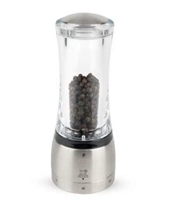 Peugeot Daman U'Select Shaftless 6.5 Inch Pepper Mill, Stainless Steel