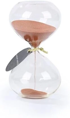 Biloba Puff Sand Timer/Hourglass Sand Timer - Inspired Glass/Home, Desk, Office Decor -Peugeot Shop 31Jp7S8MHPL. AC