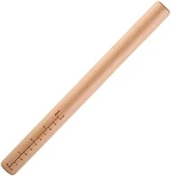 Rolling Pin - Dough Roller 17 3/5 Inch By 1-3/8 Inch, Professional Wood Rolling Pin For Baking Pizza, Clay, Pasta, Cookies, Dumpling -Peugeot Shop 31KfEQSjWSS. AC
