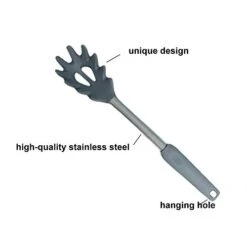 Silicone Pasta Fork, Spaghetti Server, Professional Pasta Server Spoon Heat Resistant Noodle Spoon, Spaghetti Strainer Best Cooking Tools -Peugeot Shop 31KpLeVXNiL