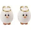 Chick And Egg Salt And Pepper Ceramic Set Of 2,