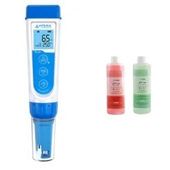 Apera InstrumentsAPERA Instruments AI316 Premium Series PC60 5-in-1 Waterproof PH/EC (Conductivity) & AI209 Value Series PH20 Waterproof PH Tester Kit -Peugeot Shop 31LjsYErhZL