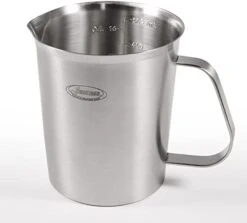 Measuring Cup, [Upgraded, 3 Measurement Scales, Including Cup Scale, ML Scale, Ounce Scale], Newness Stainless Steel Measuring Cup With Marking With Handle, 16 Ounces (0.5 Liter, 2 Cup) -Peugeot Shop 31MWUuCwinL. AC