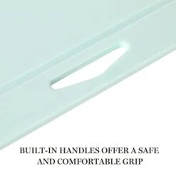 Artha Stewart BPA Free Plastic Cutting Board 2pc Set (16" X 12" And 12" X 8") - Martha Blue - Dishwasher Safe 10 Artha Stewart BPA Free Plastic Cutting Board 2pc Set (16" X 12" And 12" X 8") - Martha Blue - Dishwasher Safe -Peugeot Shop 31MYUsazbFL