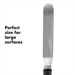 OXO Good Grips Bent Icing Spatula, Black/Silver -Peugeot Shop 31MpmECoeSL