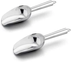 8 Ounce Ice Scoop Set Of 2, E-far Stainless Steel Scoops For Ice Cube/Candy/Flour/Sugar, Metal Utility Scoops For Party, Baking, Kitchen Pantry, Rust Free & Dishwasher Safe 17 8 Ounce Ice Scoop Set Of 2, E-far Stainless Steel Scoops For Ice Cube/Candy/Flour/Sugar, Metal Utility Scoops For Party, Baking, Kitchen Pantry, Rust Free & Dishwasher Safe -Peugeot Shop 31MzCnvcNsL. AC