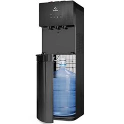 A3BLK Self Cleaning Bottom Loading Water Cooler Dispenser, 3 Temperature-UL/Energy Star Approved-Black Stainless Steel
