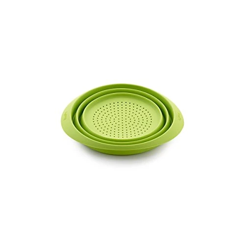 Lekue Collapsible Colander, Green 1 Lekue Collapsible Colander, Green