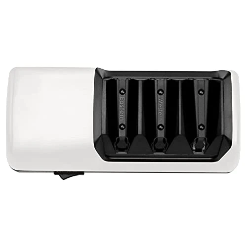 1520 Professional Electric Knife Sharpener For 20- And 15-Degree Straight-Edge And Serrated Knives, 3 Stage, White 2 1520 Professional Electric Knife Sharpener For 20- And 15-Degree Straight-Edge And Serrated Knives, 3 Stage, White - Image 2