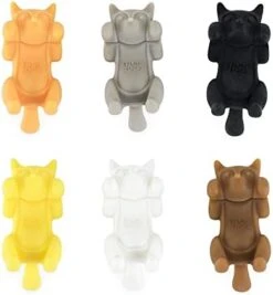 TrueZoo Citrus Wine Glass Charms And Glass Drink Markers - Fruit Wine Accessories - Multi Color Set Of 8 -Peugeot Shop 31NUKrHTMkS. AC