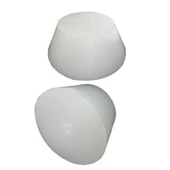 2pcs 3# -14# Silicone Plug Without Hole For Airlock Valve Bubbler Brew Wine Food Grade Silicone Rubber Stopper (14#)