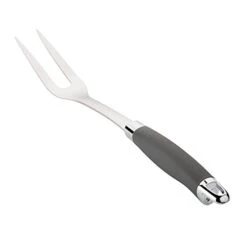 SureGrip Stainless Steel Meat Fork/Kitchen Tool, 13.25 Inch, Gray,46288