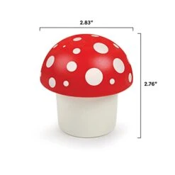 MERRY MUSHROOM Herb Grinder, Red/White, 3 Inches -Peugeot Shop 31Nsj3XqIPL