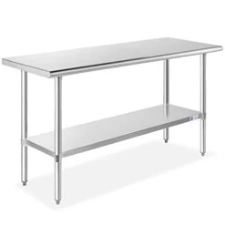 Stainless Steel Work Table 48 X 24 Inches, NSF Commercial Kitchen Prep Table With Under Shelf For Restaurant And Home 28 Stainless Steel Work Table 48 X 24 Inches, NSF Commercial Kitchen Prep Table With Under Shelf For Restaurant And Home -Peugeot Shop 31OFjdj5HL