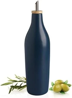Ceramic Olive Oil Dispenser Bottle, Opaque Oil Cruet Protects Oil To Reduce Oxidation, Suitable For Storage Of Oil, Vinegar, Coffee Syrups & Other Liquids 17 Fl Oz, Pack Of 1(Black) 18 Ceramic Olive Oil Dispenser Bottle, Opaque Oil Cruet Protects Oil To Reduce Oxidation, Suitable For Storage Of Oil, Vinegar, Coffee Syrups & Other Liquids 17 Fl Oz, Pack Of 1(Black) -Peugeot Shop 31OHXuDTySL. AC