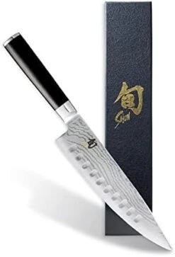 Cutlery Classic Hollow Ground Chef's Knife 8”, Ideal For All-Around Food Preparation, Authentic, Handcrafted Japanese Knife, Professional Chef Knife -Peugeot Shop 31OcYsRSEUL. AC