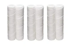 CW-F Sediment Replacement Cartridge Polypropylene Cord-Wound, 10 Micron, 12,000 Gallon Capacity, 2-Pack (3 Case(2 Pack))