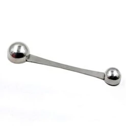 Coffee Scoop 5ml & 15ml Long Handle Stainless Steel Teaspoon & Tablespoon 1pc (1Tsp & 1Tbsp) With Tick Mark For Coffee Or Baking -Peugeot Shop 31PQ9HUUXeL